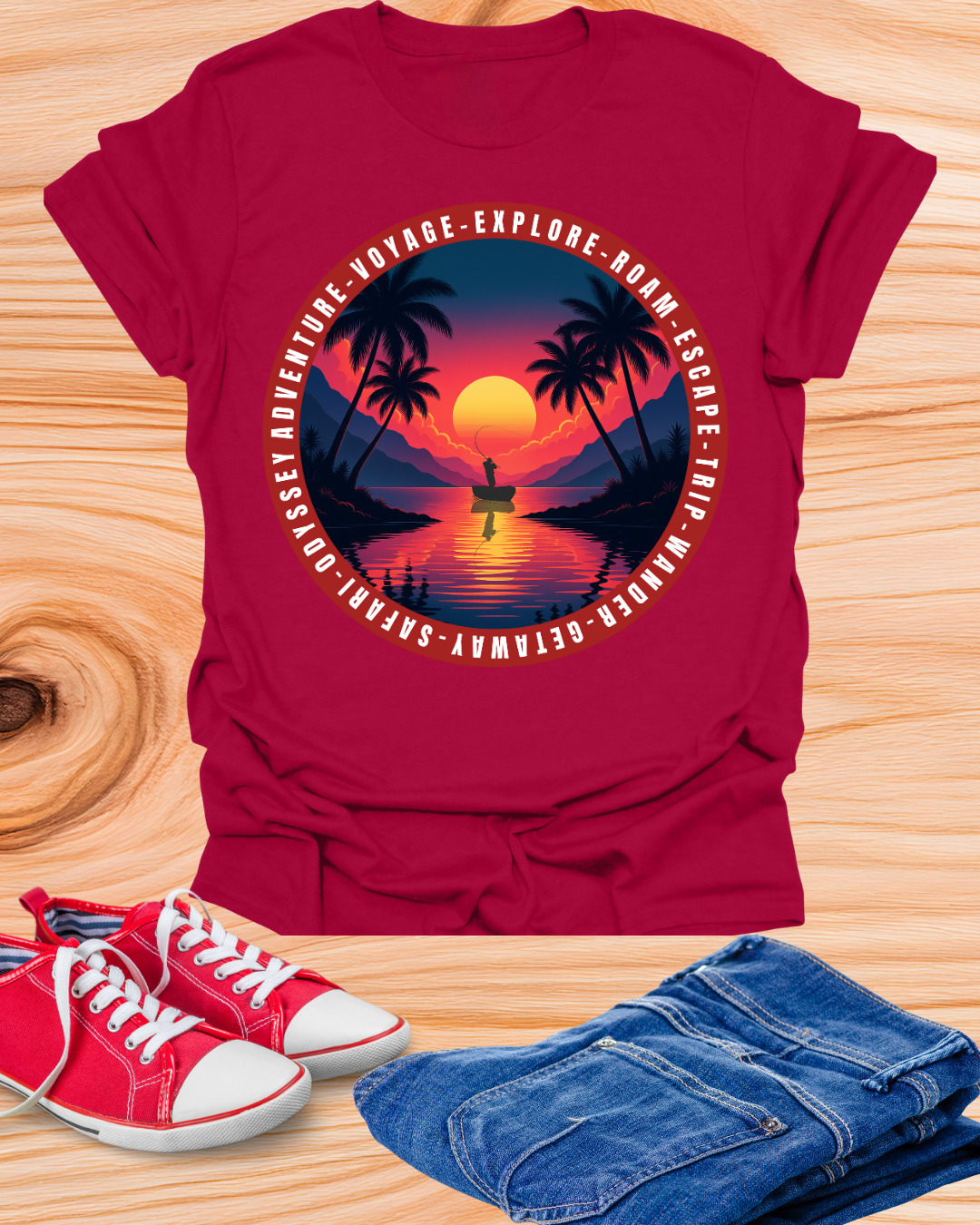 Explore More" Beach Vibes Tee Printify