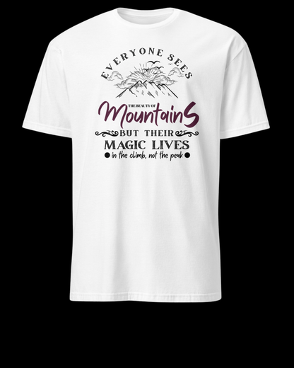 Enchanted Mountain Magic Scenic Unisex T-Shirt Printify