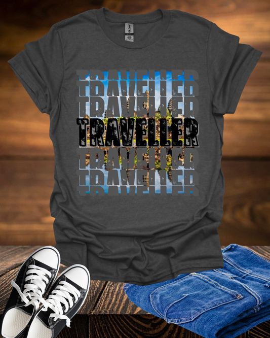 "Traveller "  Adventure Men's Tee Printify