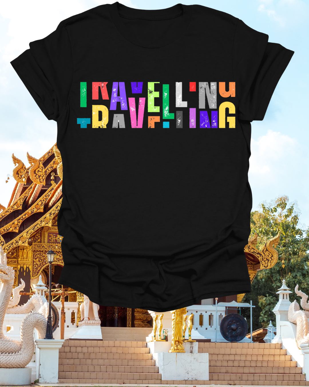T-Shirt  Perfect for Travelers Printify