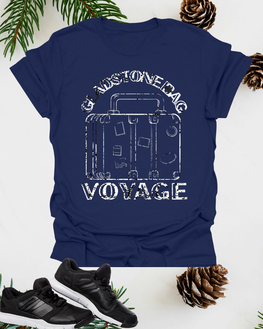 "Gladstone bag Voyage" Unisex T-Shirt For Old-Fashioned Travellers