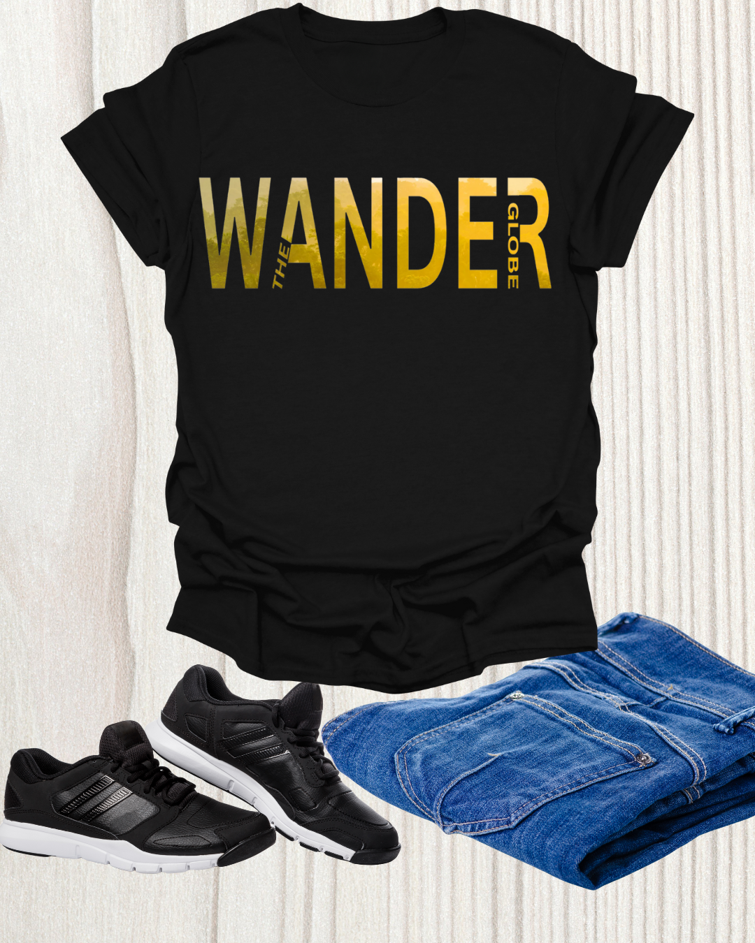 Wanderlust Unisex Softstyle T-Shirt - Wander the Globe Printify