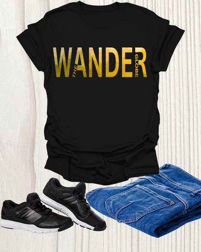 Wanderlust Unisex Softstyle T-Shirt - Wander the Globe Printify