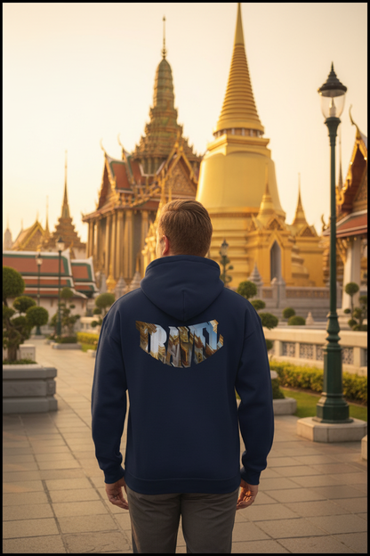 Bangkok temple lifestyle mockup