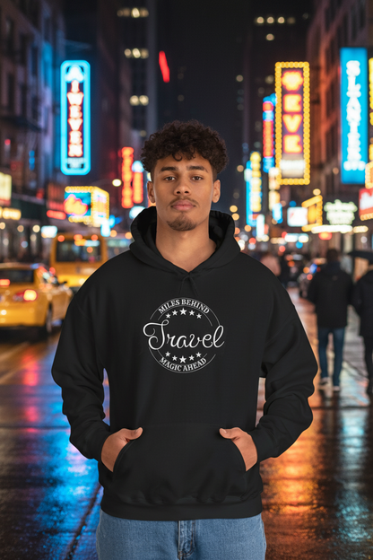 Black city night mockup