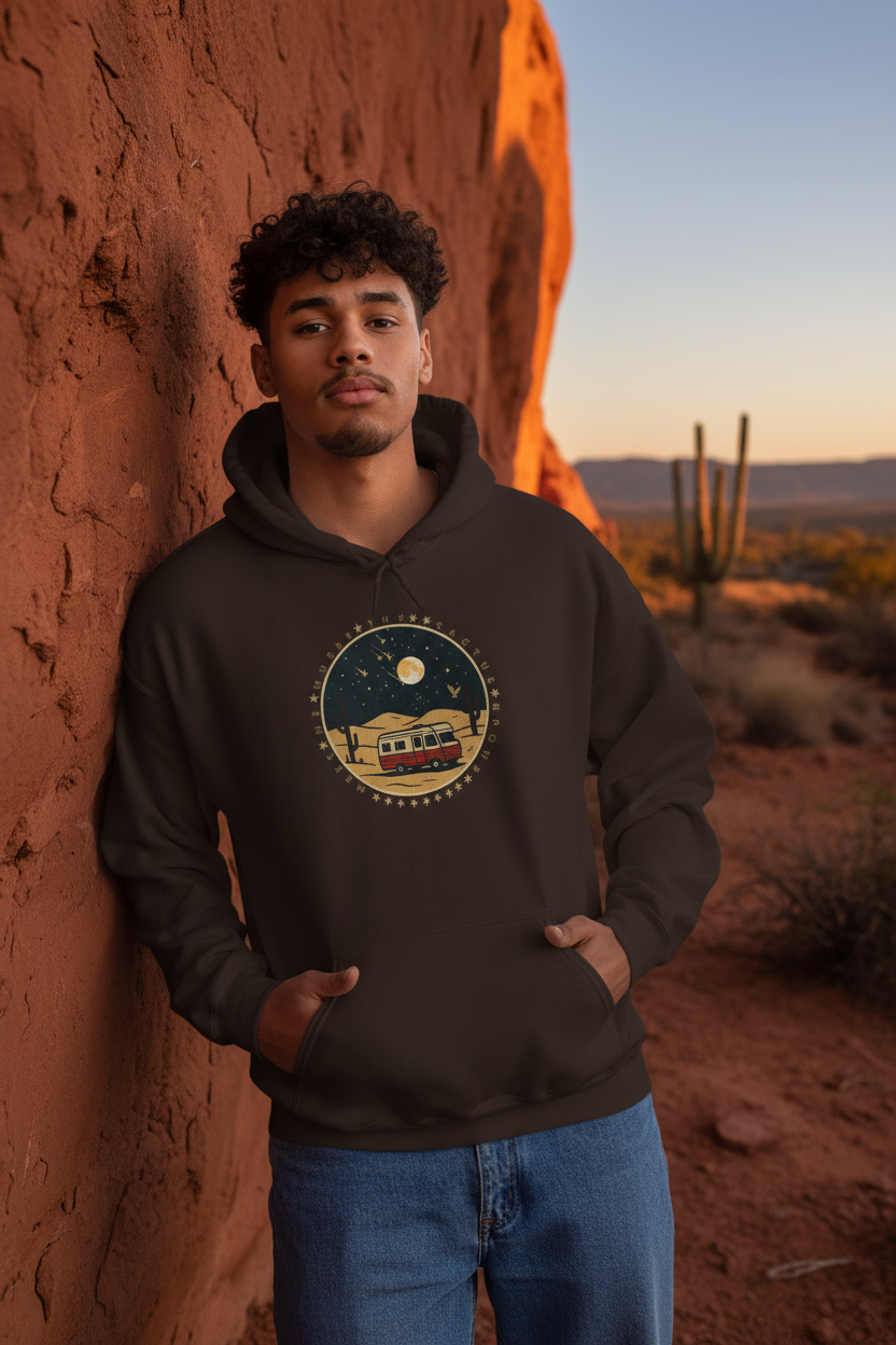 Dark chocolate canyon mockup