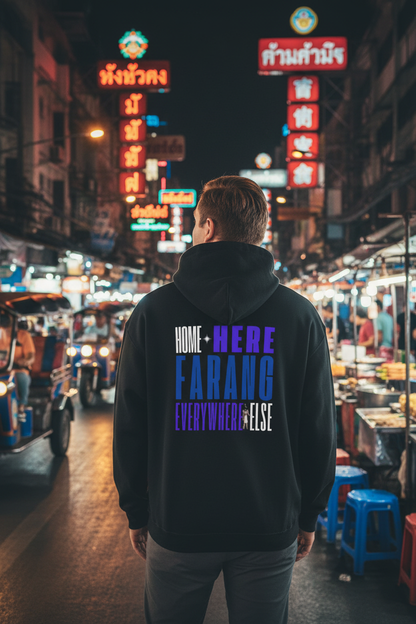 Farang Hoodie - Bangkok Night Market Mockup