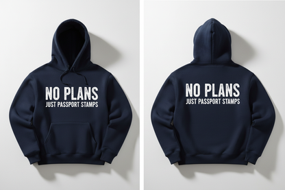 Front and back studio mockup
