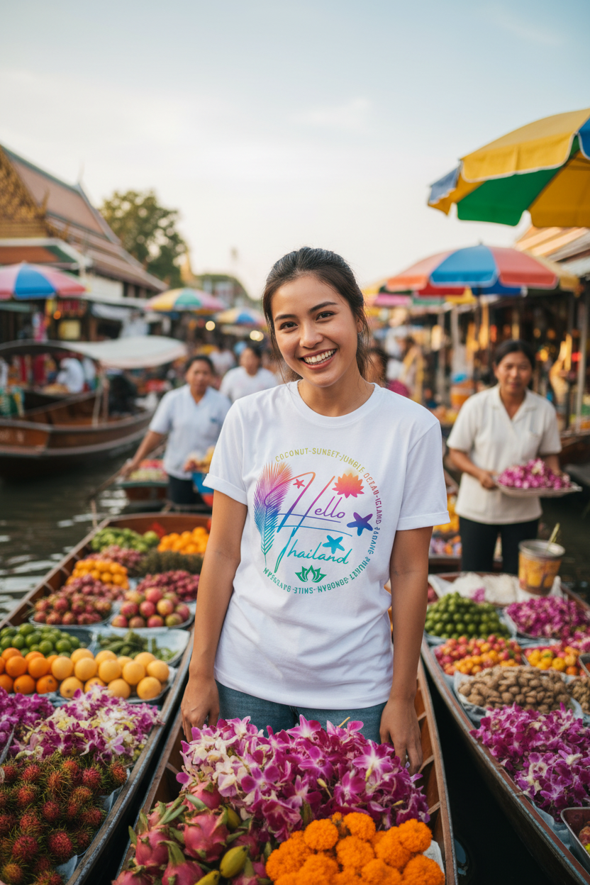 Hello Thailand Women's Tee Lifestyle