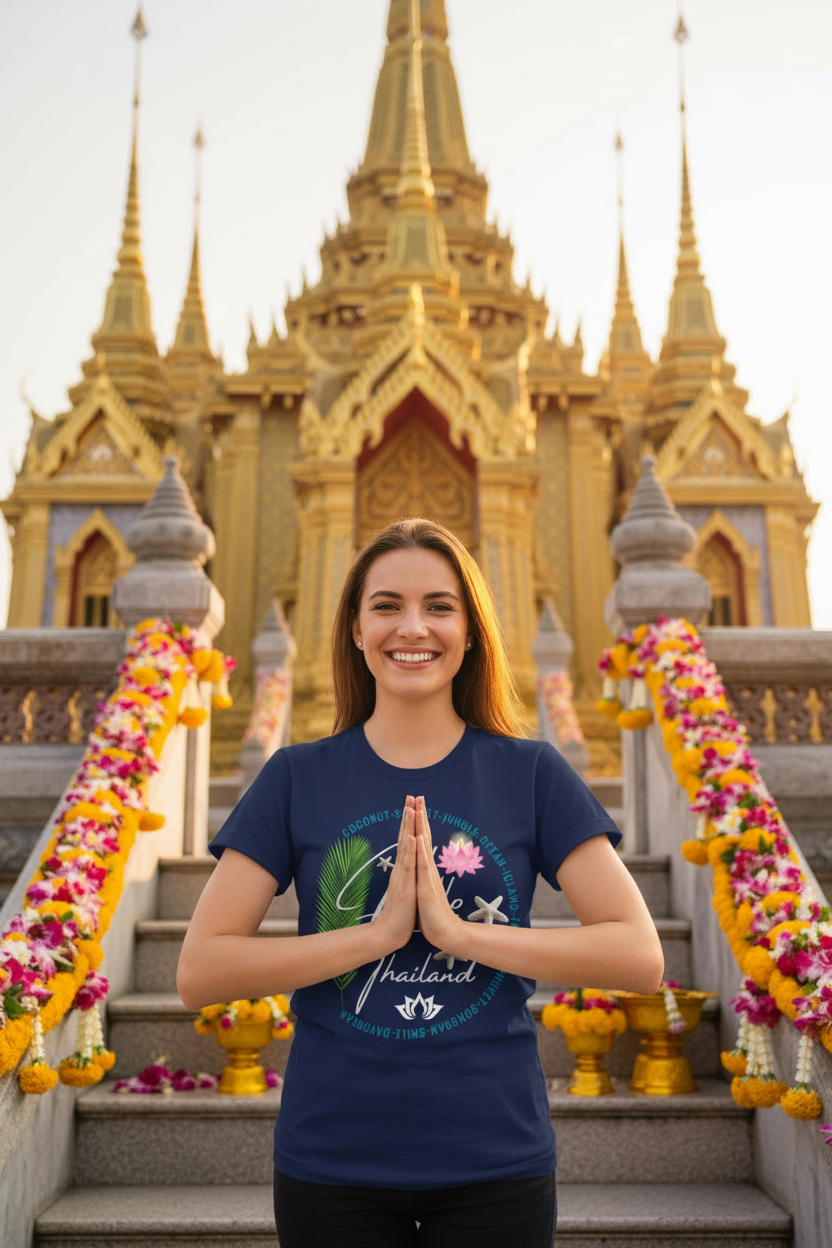 Hello Thailand Women's Tee v2 Lifestyle