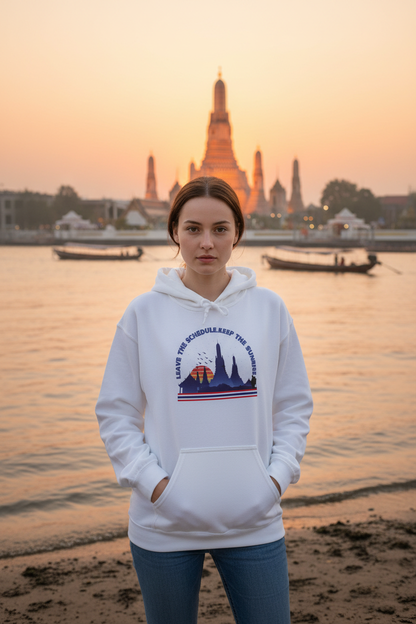 Leave the Schedule Keep the Sunrise - Bangkok Sunrise Mockup