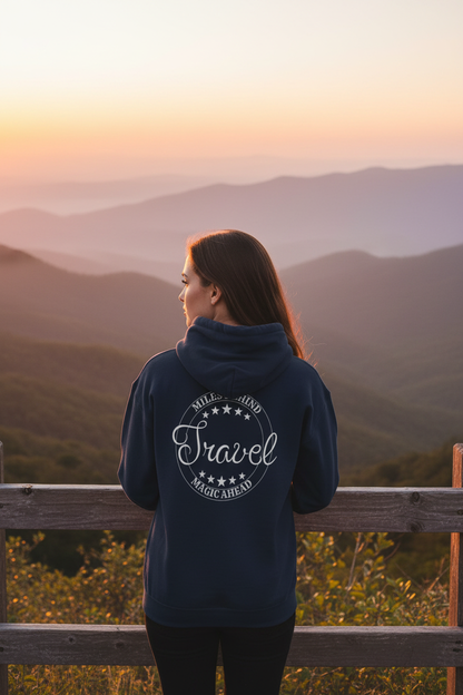 Mountain overlook mockup