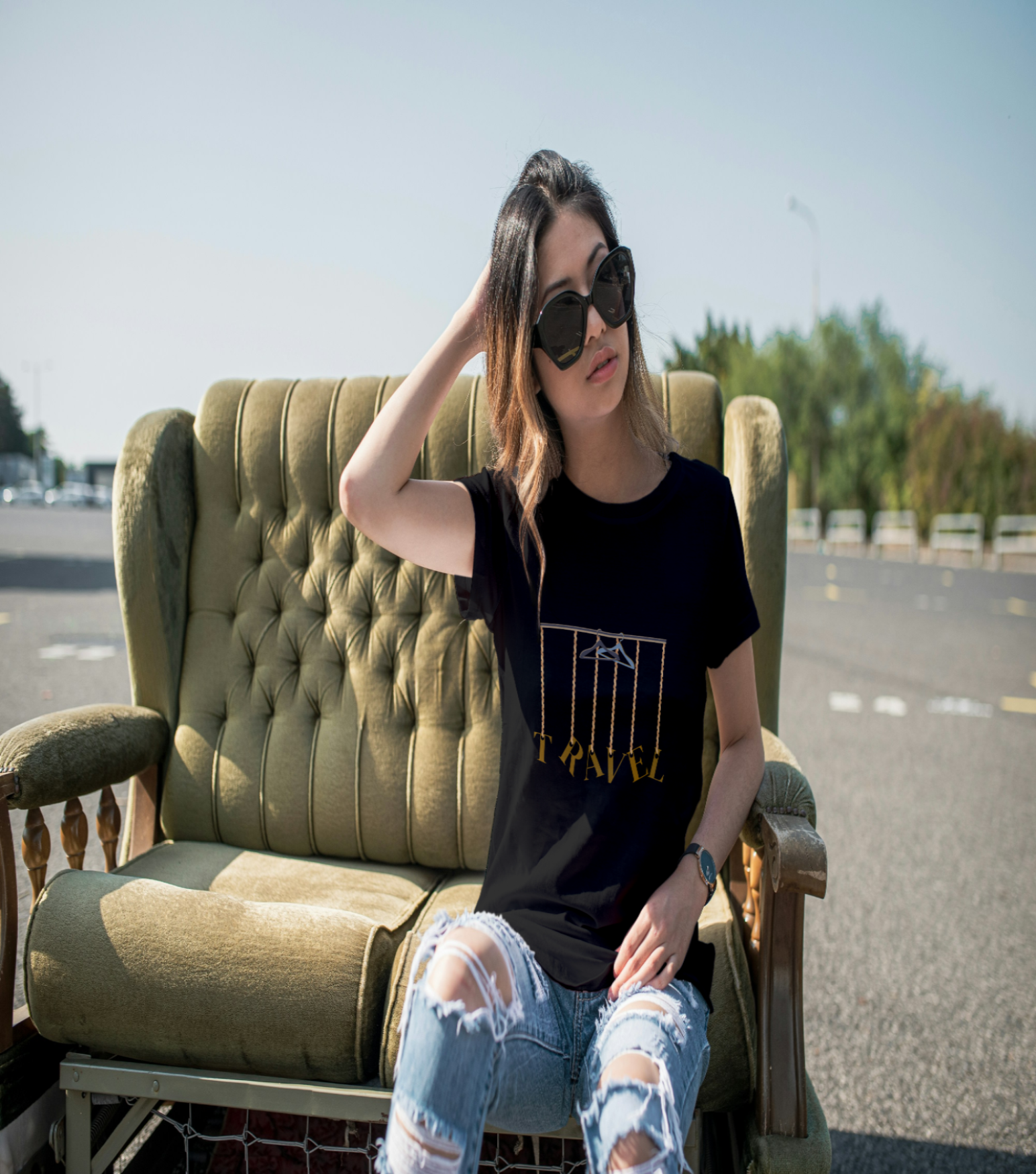 Travel-Inspired Unisex Softstyle T-Shirt for Travelers Who Aren’t Afraid of Humor Printify