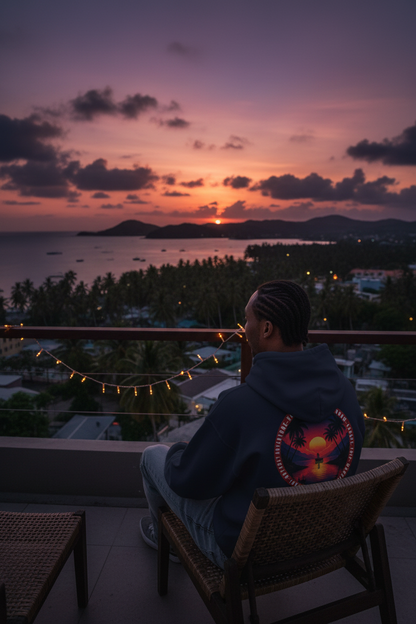 Rooftop dusk mockup