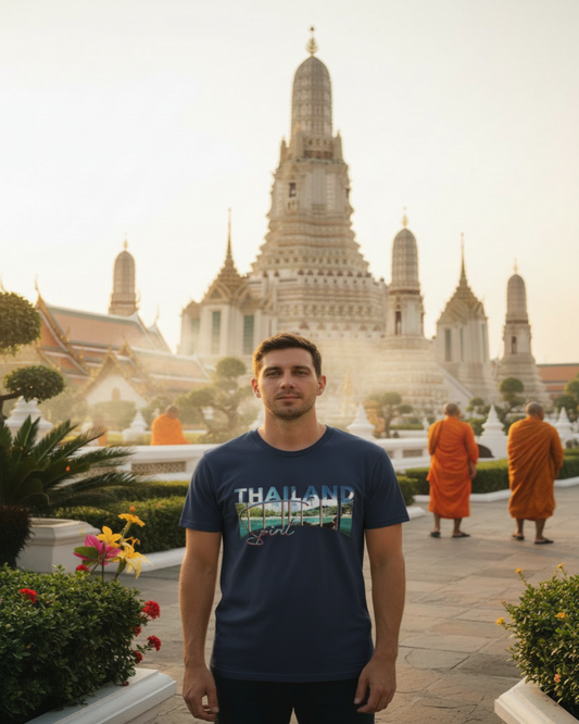 Thailand Soul Navy Blue Shirt