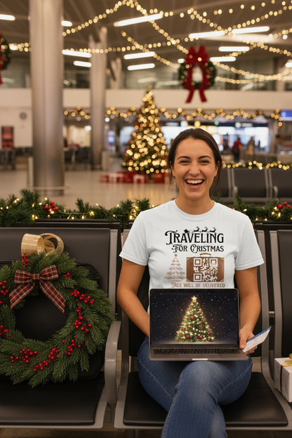 Tree Will Be Delivered Digitally Holiday Tee
