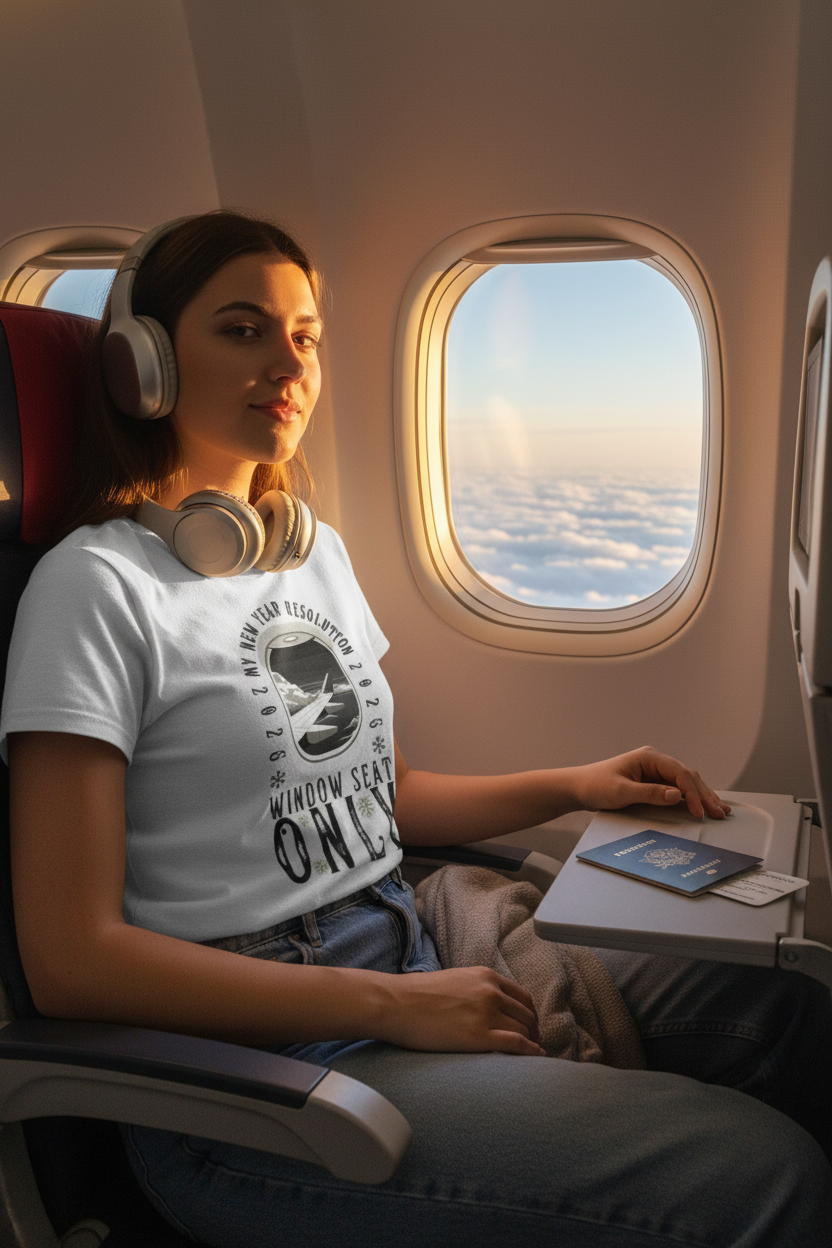 Window Seat Only Softstyle Tee Lifestyle